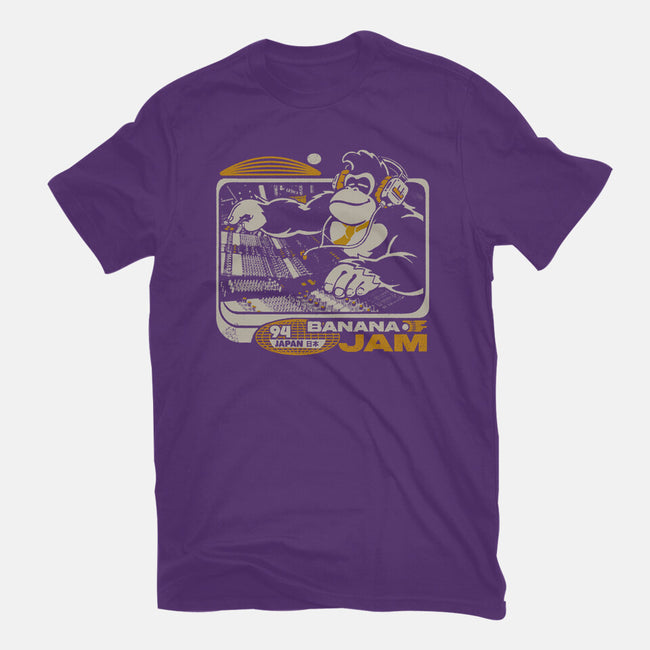Banana Jam-Womens-Basic-Tee-ilustrata