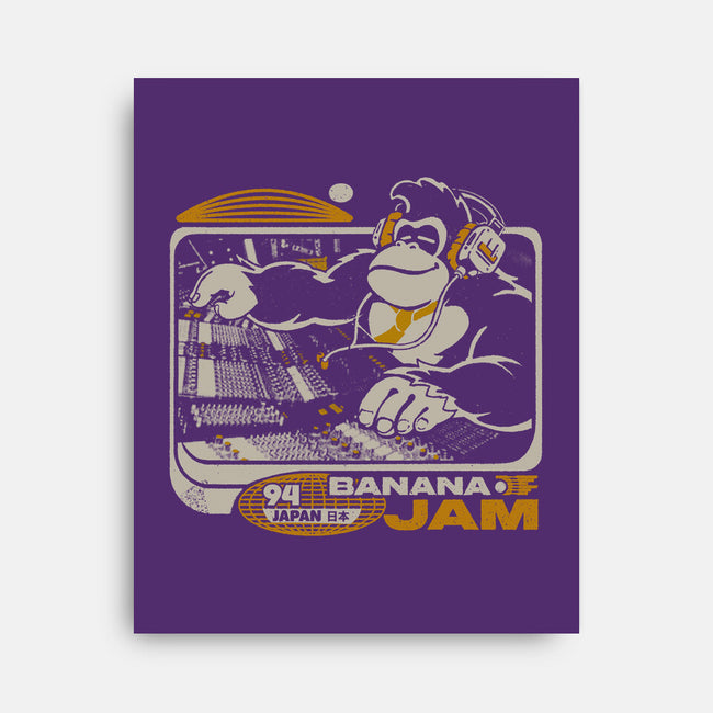 Banana Jam-None-Stretched-Canvas-ilustrata