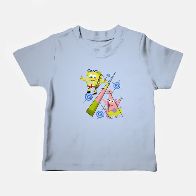 Abstract Friends-Baby-Basic-Tee-nickzzarto
