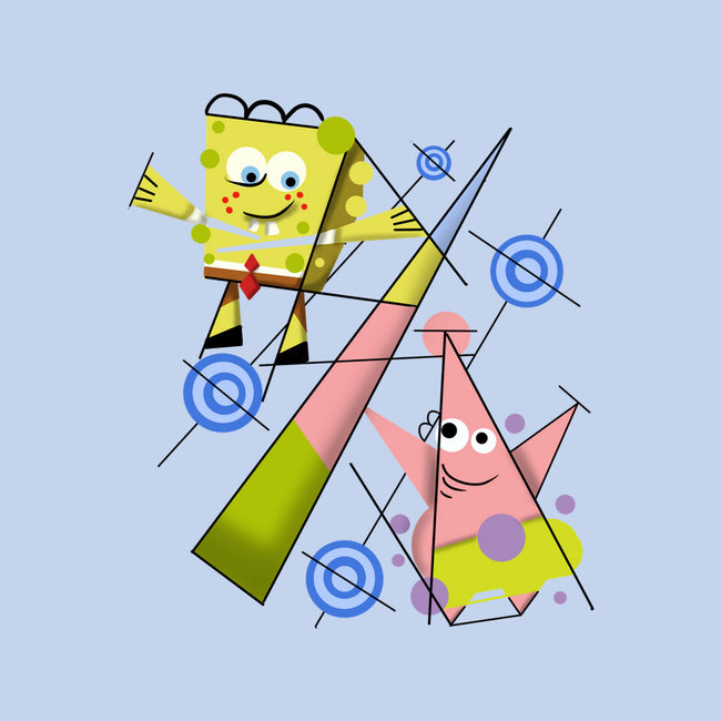 Abstract Friends-None-Basic Tote-Bag-nickzzarto