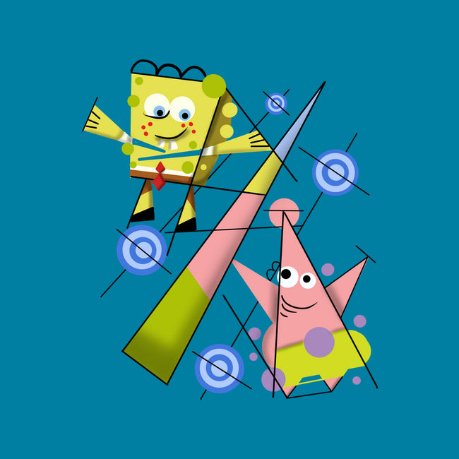 Abstract Friends-Mens-Basic-Tee-nickzzarto