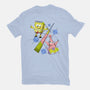 Abstract Friends-Mens-Basic-Tee-nickzzarto
