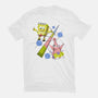 Abstract Friends-Mens-Basic-Tee-nickzzarto