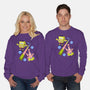 Abstract Friends-Unisex-Crew Neck-Sweatshirt-nickzzarto