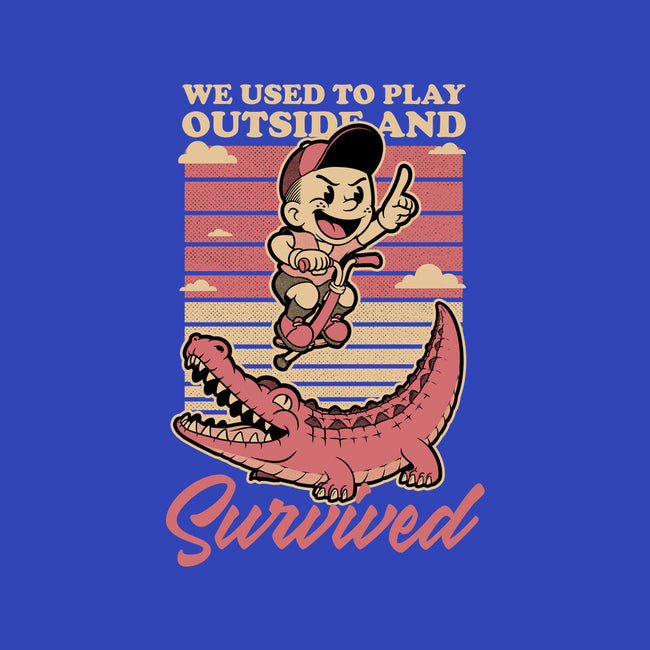 Vintage Playing Dangerous-None-Fleece-Blanket-Studio Mootant
