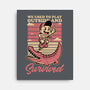 Vintage Playing Dangerous-None-Stretched-Canvas-Studio Mootant