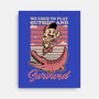 Vintage Playing Dangerous-None-Stretched-Canvas-Studio Mootant