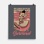 Vintage Playing Dangerous-None-Matte-Poster-Studio Mootant