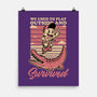 Vintage Playing Dangerous-None-Matte-Poster-Studio Mootant