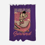 Vintage Playing Dangerous-None-Polyester-Shower Curtain-Studio Mootant