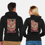 Vintage Playing Dangerous-Unisex-Zip-Up-Sweatshirt-Studio Mootant