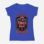 Dice Heart-Womens-V-Neck-Tee-Studio Mootant