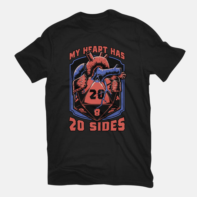 Dice Heart-Womens-Fitted-Tee-Studio Mootant