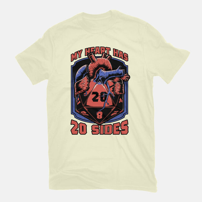 Dice Heart-Mens-Basic-Tee-Studio Mootant