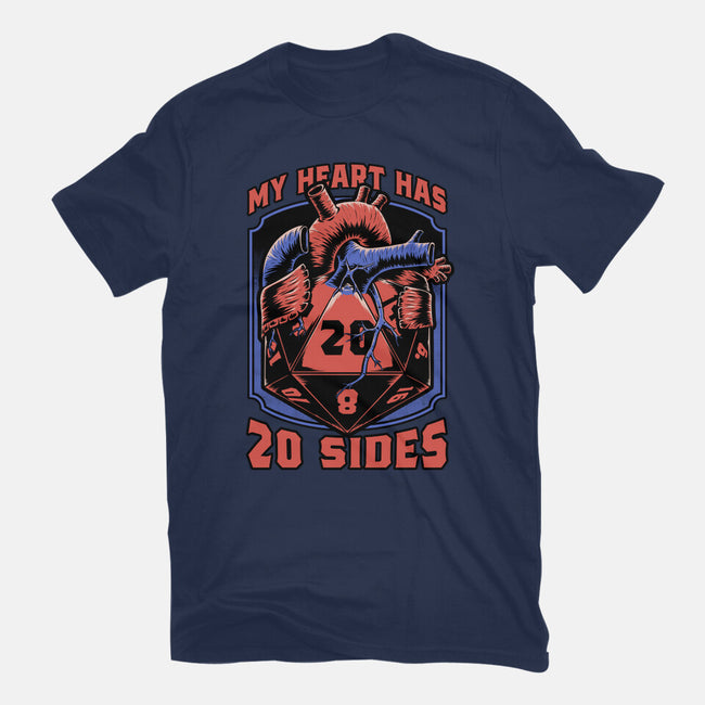 Dice Heart-Unisex-Basic-Tee-Studio Mootant