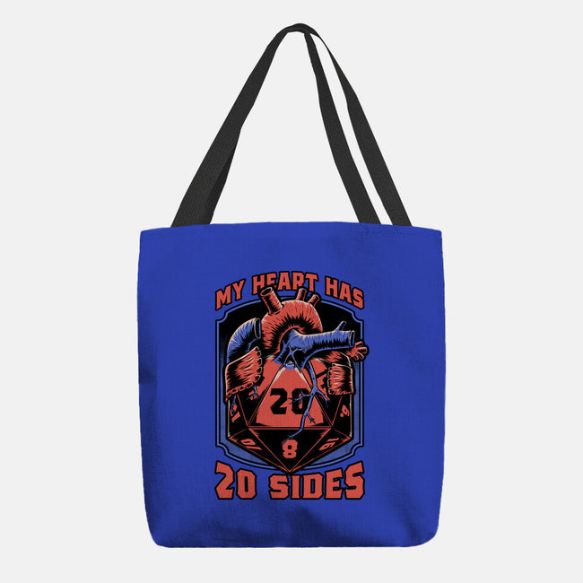 Dice Heart-None-Basic Tote-Bag-Studio Mootant