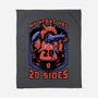 Dice Heart-None-Fleece-Blanket-Studio Mootant