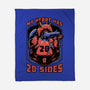 Dice Heart-None-Fleece-Blanket-Studio Mootant