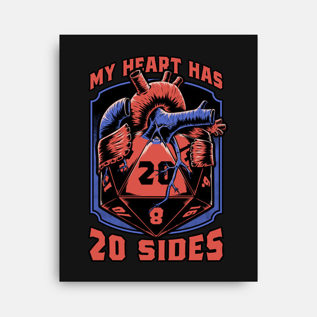 Dice Heart-None-Stretched-Canvas-Studio Mootant