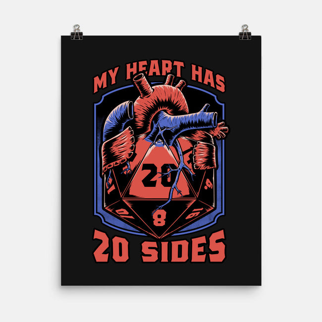 Dice Heart-None-Matte-Poster-Studio Mootant
