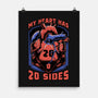 Dice Heart-None-Matte-Poster-Studio Mootant