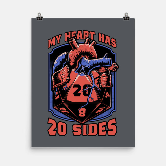 Dice Heart-None-Matte-Poster-Studio Mootant
