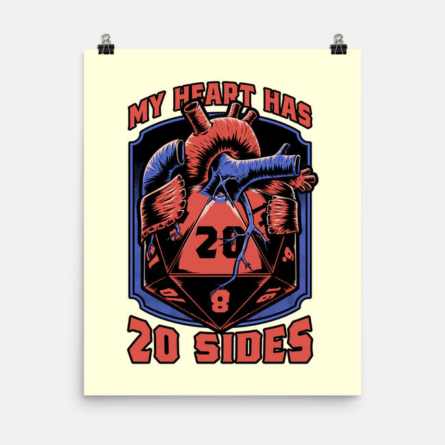 Dice Heart-None-Matte-Poster-Studio Mootant