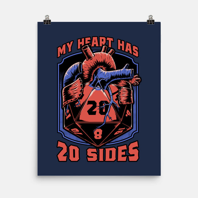 Dice Heart-None-Matte-Poster-Studio Mootant