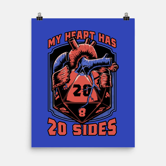 Dice Heart-None-Matte-Poster-Studio Mootant