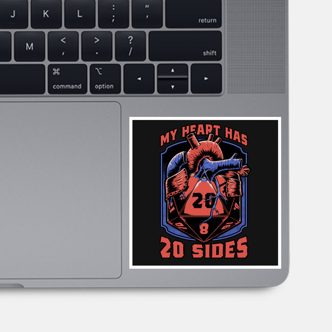 Dice Heart-None-Glossy-Sticker-Studio Mootant