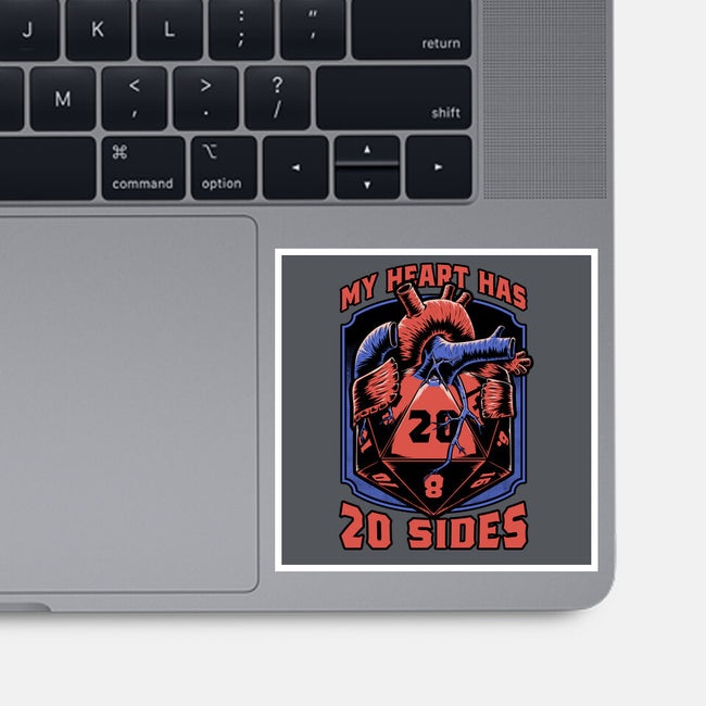 Dice Heart-None-Glossy-Sticker-Studio Mootant