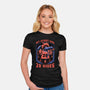 Dice Heart-Womens-Fitted-Tee-Studio Mootant