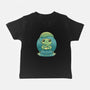 Rainy Day Cute Frog-Baby-Basic-Tee-Studio Mootant