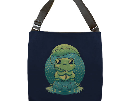 Rainy Day Cute Frog