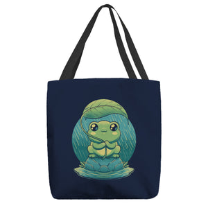 Rainy Day Cute Frog
