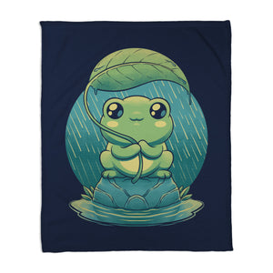 Rainy Day Cute Frog