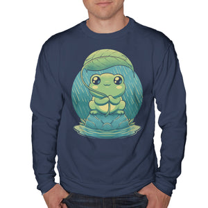 Rainy Day Cute Frog
