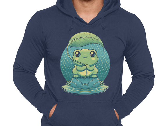 Rainy Day Cute Frog
