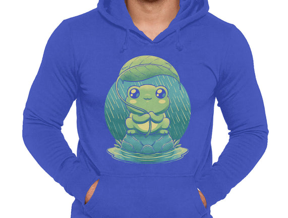 Rainy Day Cute Frog