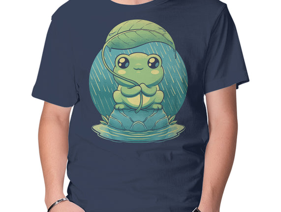 Rainy Day Cute Frog