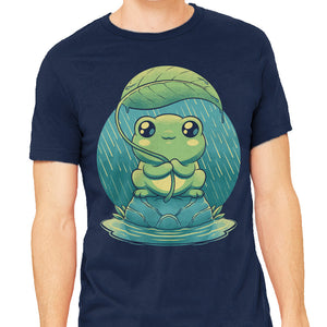 Rainy Day Cute Frog
