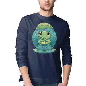 Rainy Day Cute Frog