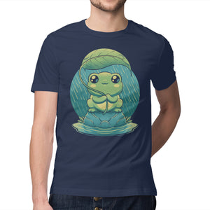 Rainy Day Cute Frog