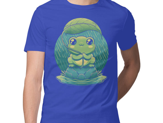 Rainy Day Cute Frog