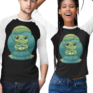 Rainy Day Cute Frog
