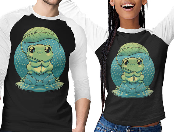Rainy Day Cute Frog