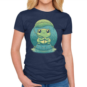 Rainy Day Cute Frog