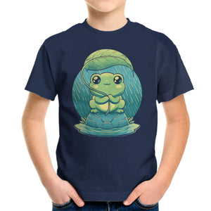 Rainy Day Cute Frog