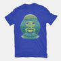 Rainy Day Cute Frog-Womens-Basic-Tee-Studio Mootant