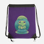 Rainy Day Cute Frog-None-Drawstring-Bag-Studio Mootant